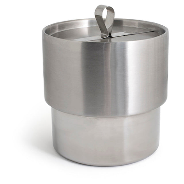 FOH RIB021BSS21 Tokyo Sumatra Ice Bucket 2-1/2 Qt. 7" Dia. X 7"H