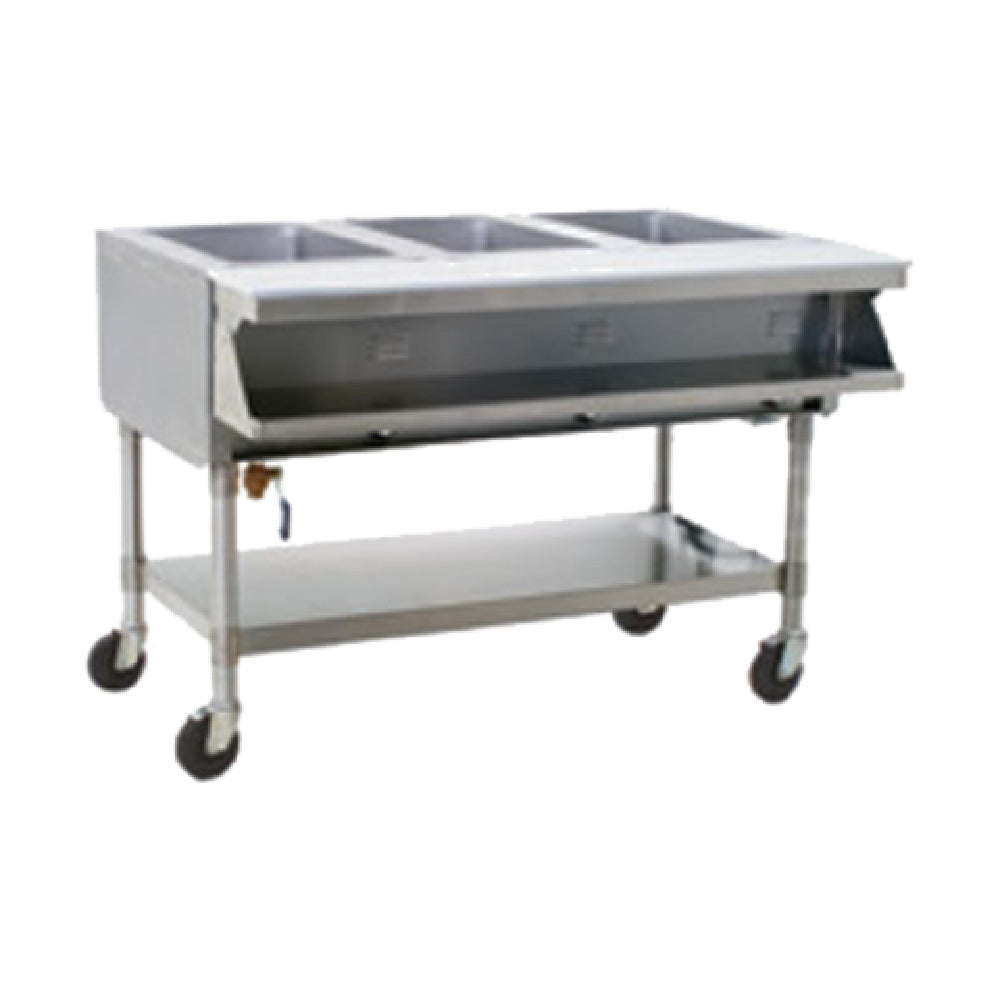 Eagle SPHT2-240 Portable Sealed Well Hot Food Table Electric Open Base