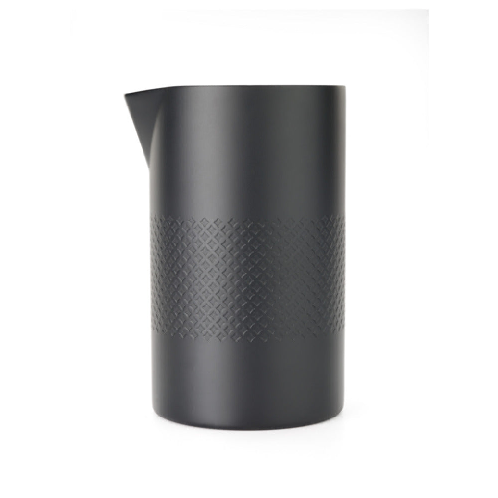 Mercer M37219MBK - Barfly® Diamond Lattice Mixing Tin, 21 Oz. (625 Ml.), Double-wall Insulated