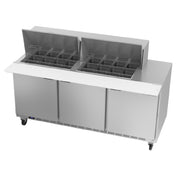 Beverage Air SPE72HC-24M Mega Top Refrigerated Counter Three-section 72"W