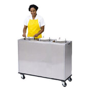 Lakeside 955_208/60/1 Adjust-a-Fit® Dish Dispenser Heated Cabinet Style
