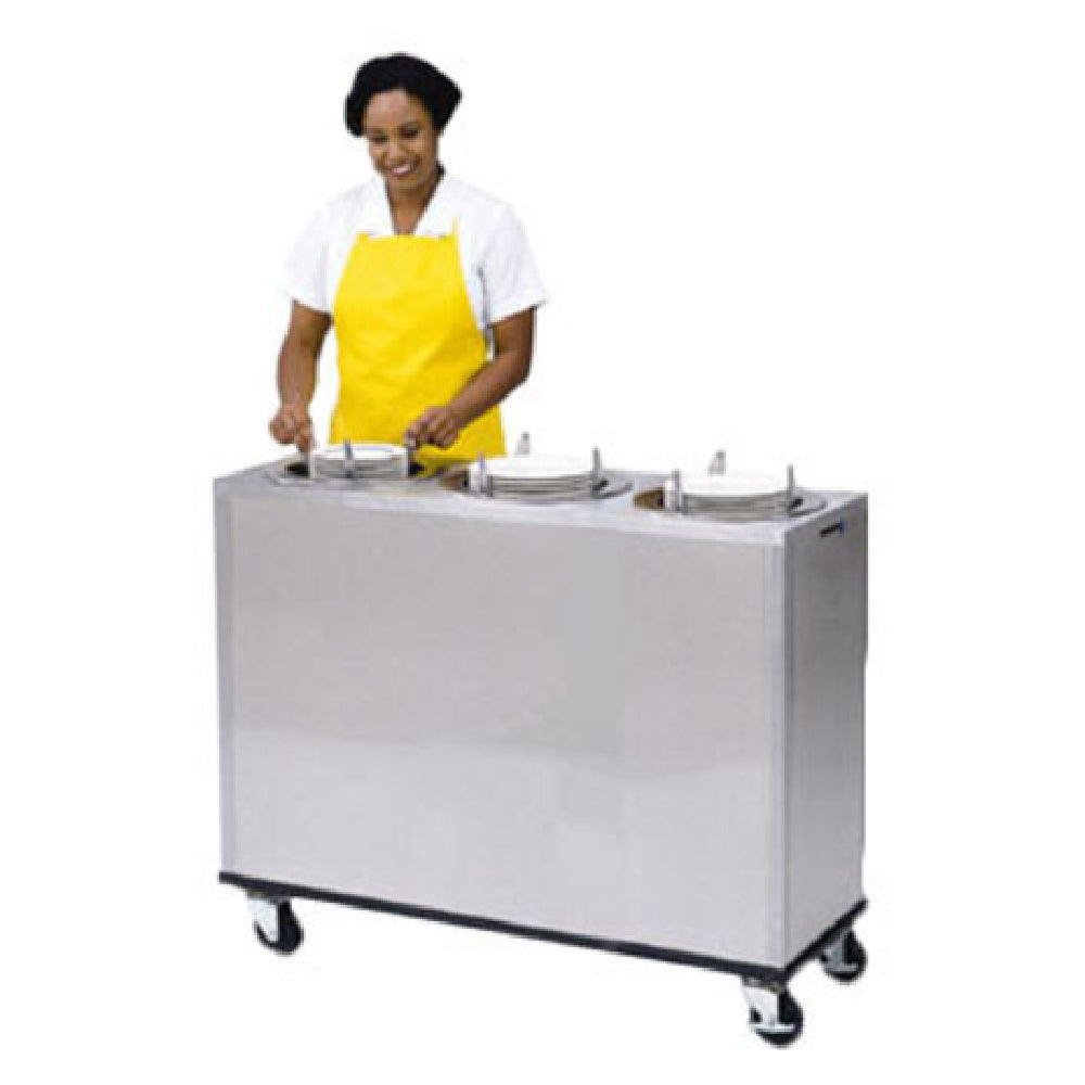 Lakeside 955_240/60/1 Adjust-a-Fit® Dish Dispenser Heated Cabinet Style