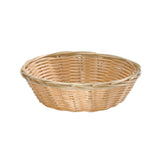 TableCraft Products 1177W - Basket, 7" Dia. X 2"H, Round