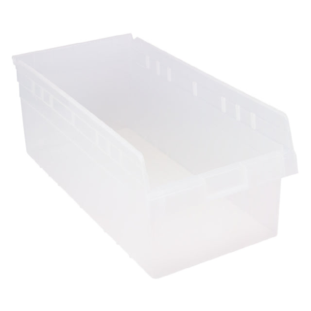 Quantum QSB816CLCS - Economy Shelf Bin, Nesting, 11-1/8"W X 23-5/8"L X 8"H
