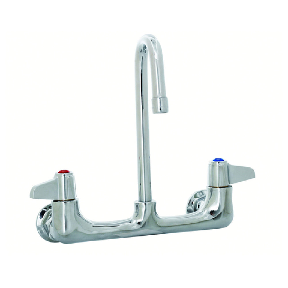 T&S Brass 5F-8WLX03 Equip Faucet 8" Centers Wall Mount