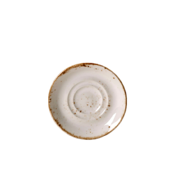 Steelite 11550165 Double Well Saucer 4.63" X 0.63" Craft