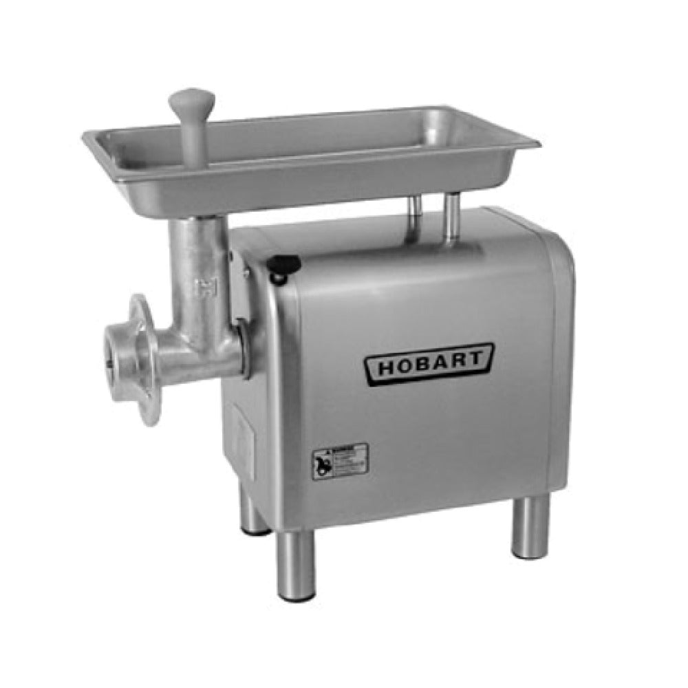 Hobart 4812+BUILDUP - Meat Chopper, Bench Type, #12 Hub