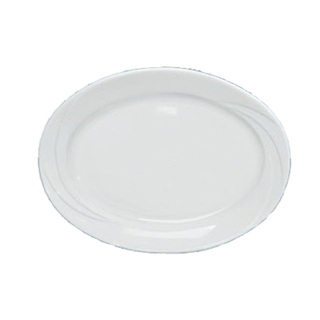 Yanco MM-12 Miami Platter 10-1/4"L X 7-3/4" Oval