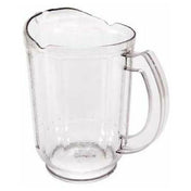 Cambro PL60CW135 Pitcher 60 Oz Plst 135 Hammered/clear