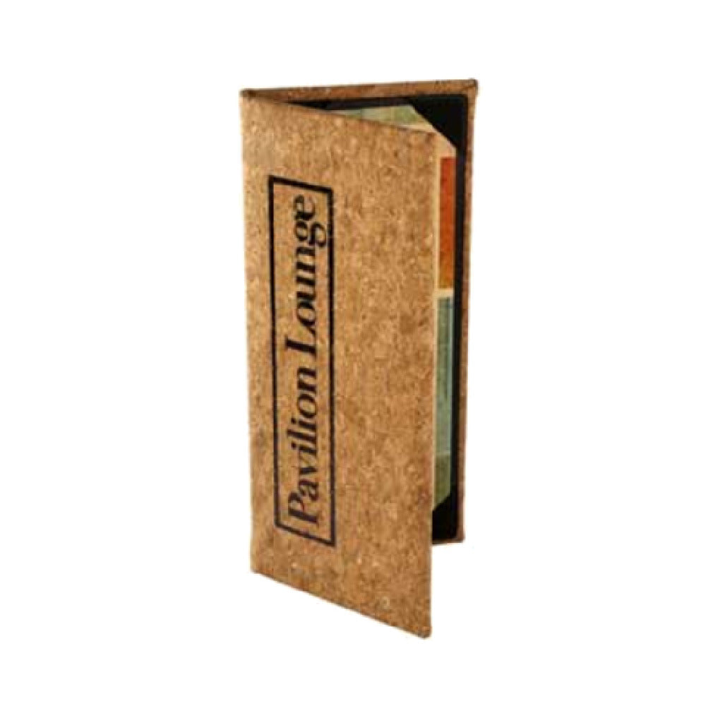 Menu Solutions CO630B Menu Cover Holds 5-1/2" X 11" Inserts Triple Panel Continuous With 3 Views