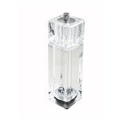 Winco WPMP-6 Pepper Mill/Salt Shaker 6" Clear Acrylic