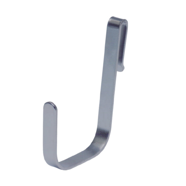 Quantum SG-HOOKLGGY Store Grid Large Hook 1/4"W X 2-1/2"D X 3-3/4"H Gray Epoxy Antimicrobial Finish