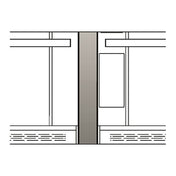 UNOX XUC169 Side-by-side Positioning Kit The Kit Contains All The Necessary Elements For The Correct Installation And Side-by-side Positioning Of 2 Ovens.