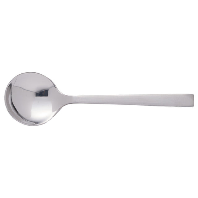 International Tableware GA-113 Bouillon Spoon 6"L Stainless Steel 18/0 Mirror Finish