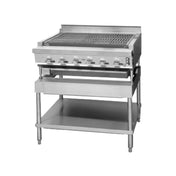 Montague Company UFLC-36R Legend™ Char-Broiler 36" Heavy-duty Range Match Countertop