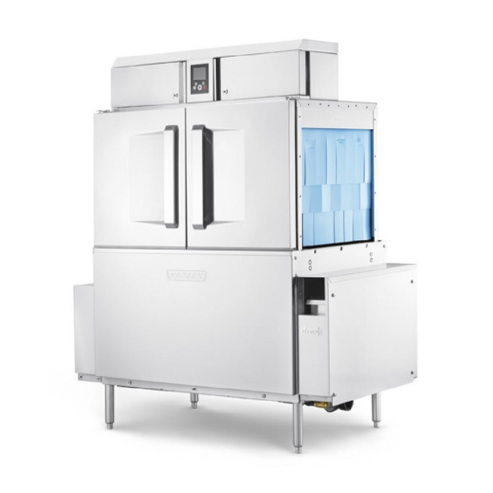 Hobart CL44-ADV+BUILDUP - Conveyor Dishwasher, Single Tank, Automatic Soil Removal