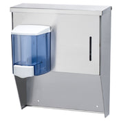 Krowne H-115 Towel & Soap Dispenser 12"W For Wall Mount Hand Sinks