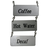 Service Ideas IDVAR ID Chain 1.5"W X 3.5"D Stainless Steel