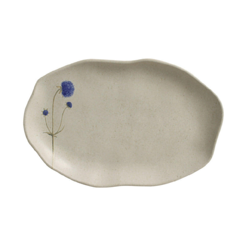 Porto Brasil 1483196001 - Shallow Bio Oval Platter, 7.9", Stoneware