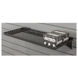 Hubert 80323 - Slatwall Shelf, 24", Perforated