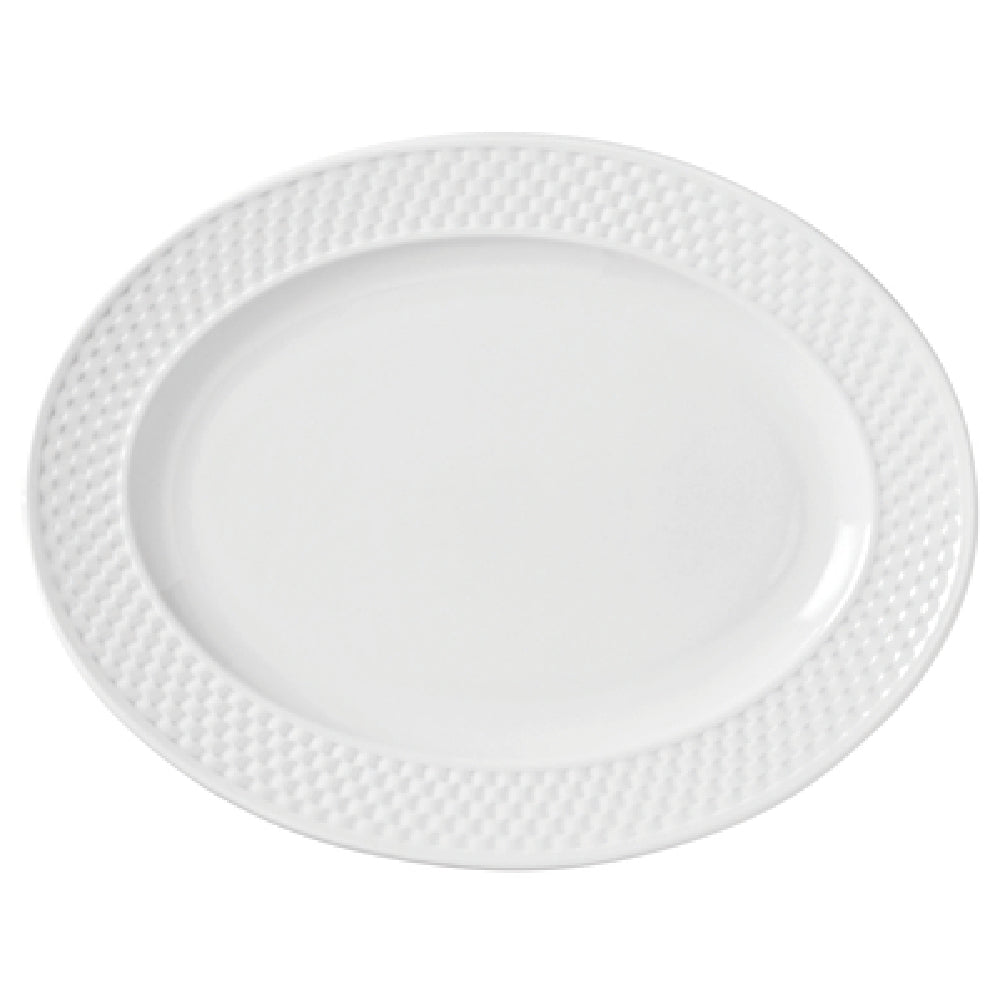 Libbey 999013009 (Formerly Syracuse China) Platter 11-1/8" X 8-3/4" Oval