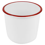 BauscherHepp TREW7610 Enamelware Collection French Fry Pot 13-1/2 Oz. 4" Dia. X 3-1/4"H