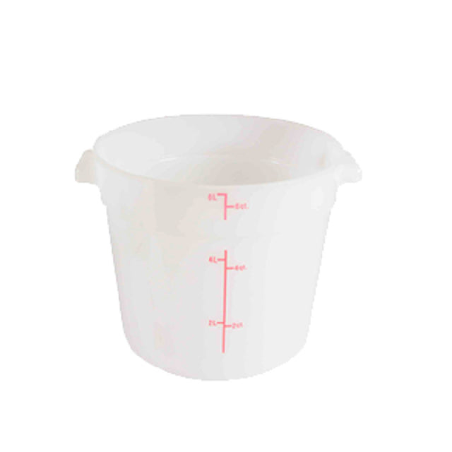 Thunder Group PLRFT306PP Food Storage Container 6 Quart Round