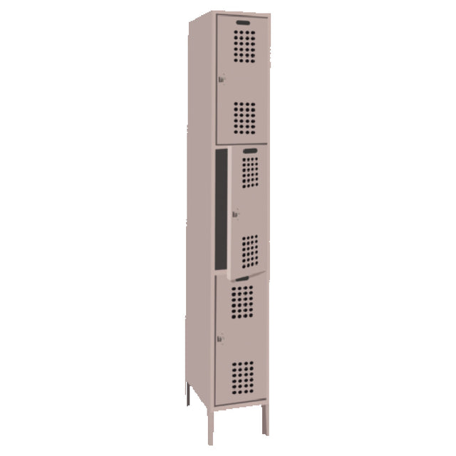 SPG 4K0048 - Kelmax Locker, 12"W X 12"D X 78"H, Triple Tier