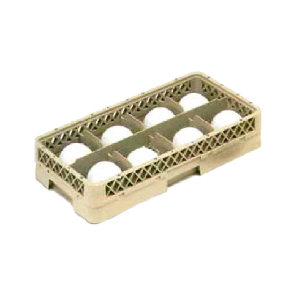 Vollrath HR1B1 Traex® Rack-Master Dishwasher Rack Half Size (8) Compartment Cup/stemware