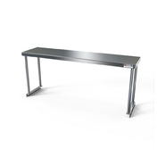 NBR Equipment TMS-1896S Overshelf Single 96"W X 18"D X 19-1/2"H Above Table Surface