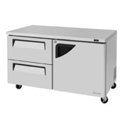 Turbo Air TUR-60SD-D2R-N Super Deluxe Series Undercounter Refrigerator Two-section