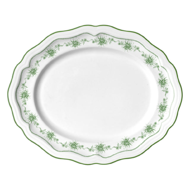 Steelite 62534FP817 Oval Platter 13.0" X 10.5" X 1.0" Adelina
