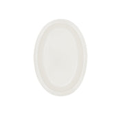 CAC China MLDNR-12 Dwight Oval Platter 9.75"W X 6.75"D X 0.875"H Narrow Rim(Sold By Case)