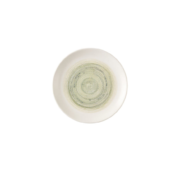 Churchill China HEFEEV111 - Fern Evolve Coupe Plate, 11.25", Ceramic