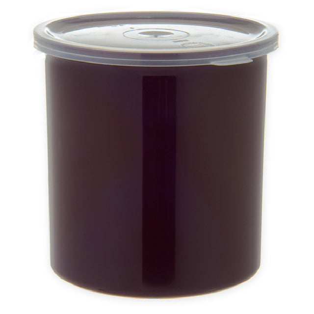 Carlisle 030101 Carlisle Classic Crock 1.2 Qt. Snap-on Polypropylene Lid