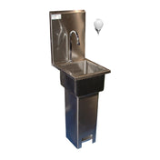Winholt WHPS1110-WM Pedestal Hand Sink 16 Gauge Type Stainless Steel 12"W X 11"D OA