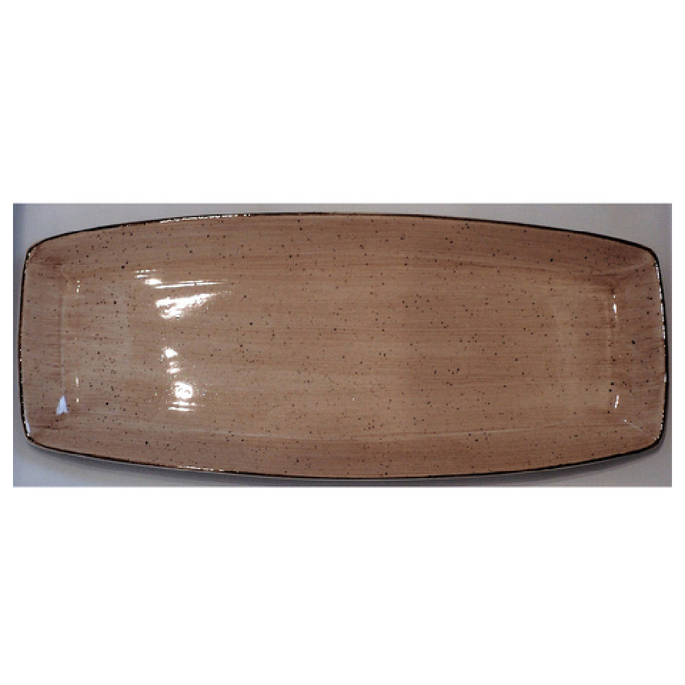Tableware Solutions USA 32CURV192-06 Platter 14-2/5" X 6-1/10" Rectangular