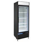 Hubert 69K-054 - Kratos® Glass Door Merchandiser, 1 Door, 23 Cu Ft.