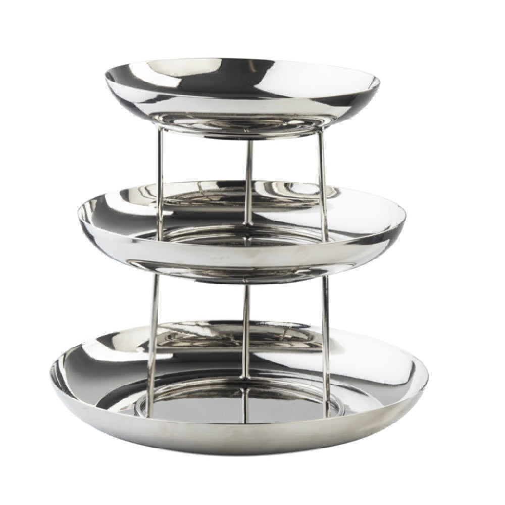 TableCraft Products 12036 - Seafood Tower, 3-tier, 13.75"x13.75"x12.75"