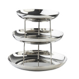 TableCraft Products 12036 - Seafood Tower, 3-tier, 13.75"x13.75"x12.75"
