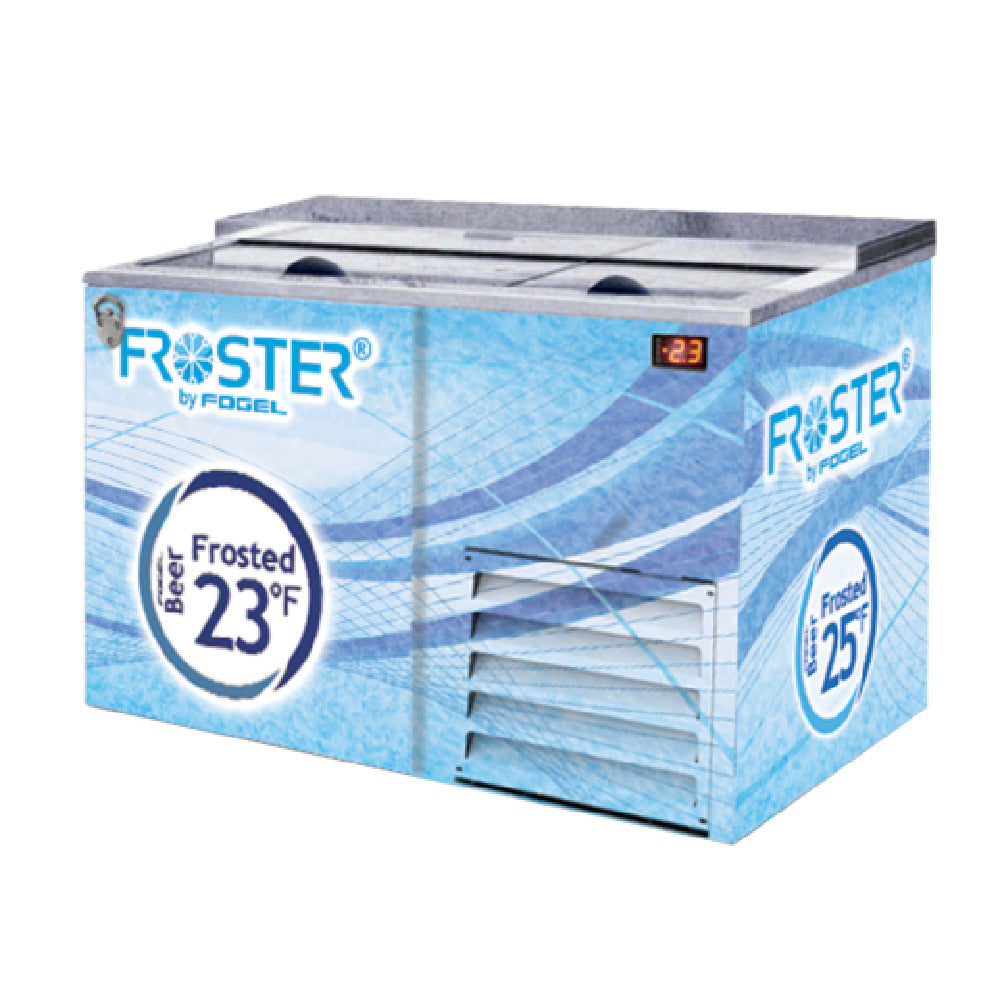 Howard-McCray FROSTER-B-50-HC-B Horizontal Beer Froster Two-section Underbar