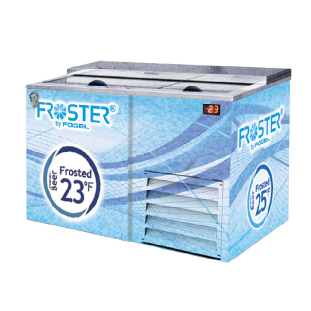 Howard-McCray FROSTER-B-50-HC-B Horizontal Beer Froster Two-section Underbar