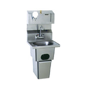 Eagle HSA-10-FDP-T-2X Hand Sink Wall Mount 13-1/2" Wide X 9-3/4" Front-to-back X 6-3/4" Deep Bowl