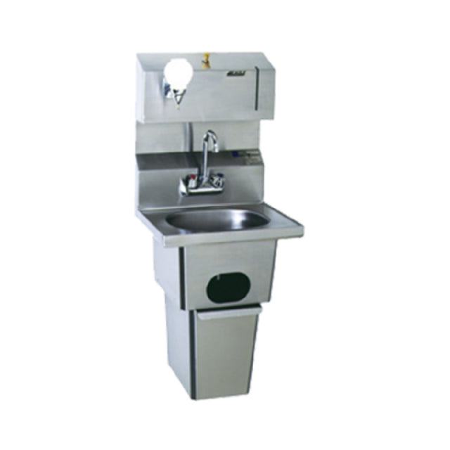 Eagle HSA-10-FDP-T-2X Hand Sink Wall Mount 13-1/2" Wide X 9-3/4" Front-to-back X 6-3/4" Deep Bowl