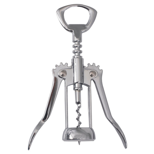 Stanton Trading 103 Wing Corkscrew With Bottle Opener Self-pulling Chrome Plated