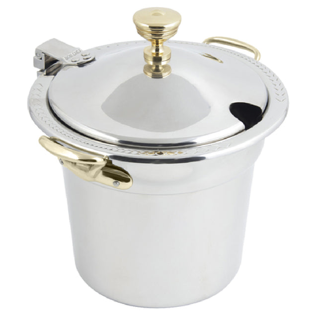 Bon Chef 5411WHCHR Soup Tureen 7 Qt. 1 Pt. 10-5/8" X 8-1/4"H