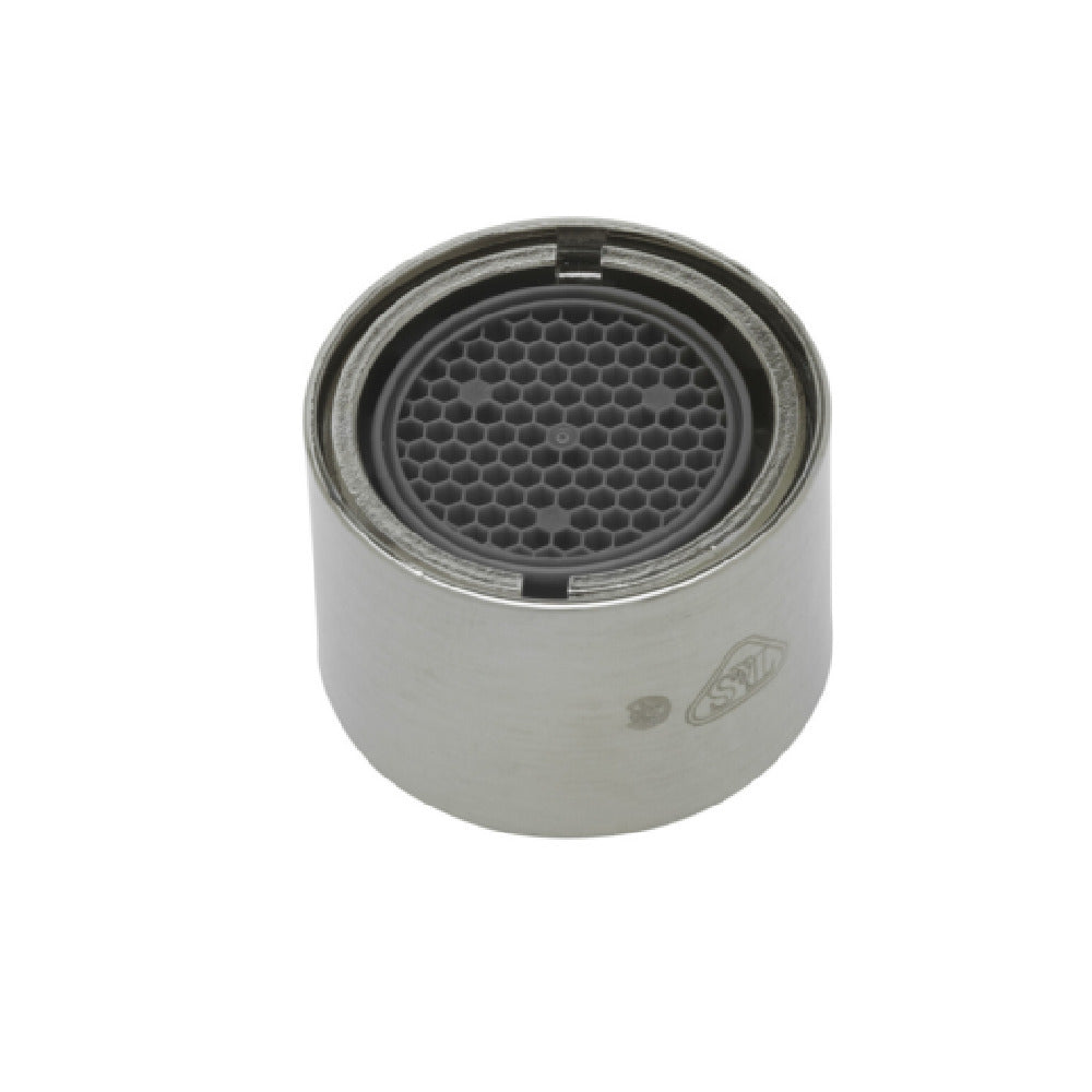 T&S Brass S-0199-06-F12 Aerator Vandal Resistant 1.2 GPM Aerator With Body And 55/64-27 UN Female Inlet