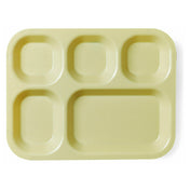Cambro 14105CP161 Camwear® Tray 5-compartment 10-11/16" X 13-7/8" X 1-1/8"