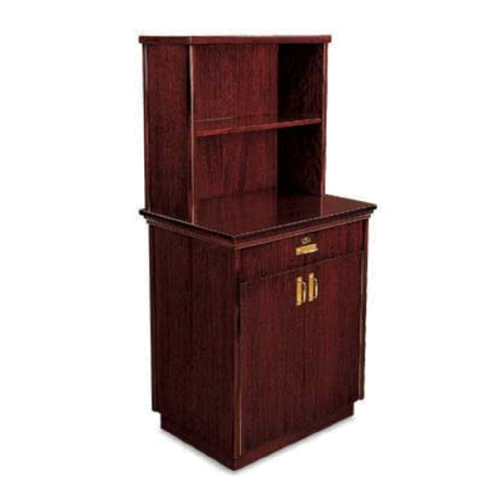 Forbes Industries 5980 Waiter's Station Wood Veneer Top Hutch With Shelf
