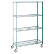 Hubert 67119 - Shelving Unit, Wire, Mobile